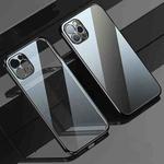 For iPhone 13 Pro Max SULADA Elastic Silicone Edge Frame + TPU All-inclusive Anti-fall Case (Black)