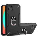 For Realme C11 PC + TPU Protective Case with 360 Degrees Rotatable Ring Holder(Black)