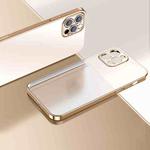 For iPhone 13 Pro Max SULADA Electroplating Shockproof Ultra-thin TPU Protective Case (Gold)