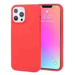 For iPhone 13 Pro Max GOOSPERY SOFT FEELING Liquid TPU Shockproof Soft Case (Red)