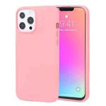 For iPhone 13 Pro Max GOOSPERY SOFT FEELING Liquid TPU Shockproof Soft Case (Pink)