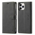 For iPhone 13 Pro Forwenw F1 Series Matte Strong Magnetism Horizontal Flip Leather Case with Holder & Card Slots & Wallet & Photo Frame (Black)