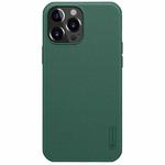 For iPhone 13 Pro NILLKIN Super Frosted Shield Pro PC + TPU Protective Case (Dark Green)