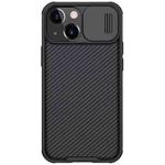 For iPhone 13 mini NILLKIN Black Mirror Pro Series Camshield Full Coverage Dust-proof Scratch Resistant Phone Case (Black)