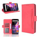 For Infinix Hot 10s/10s NFC/10T Skin Feel Calf Pattern Horizontal Flip Leather Case with Holder & Card Slots & Photo Frame(Red)