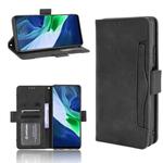 For Infinix Note 10 Pro/Note 10 Pro NFC Skin Feel Calf Pattern Horizontal Flip Leather Case with Holder & Card Slots & Photo Frame(Black)