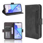 For Umidigi Power 5 Skin Feel Calf Pattern Horizontal Flip Leather Case with Holder & Card Slots & Photo Frame(Black)