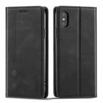 For iPhone X / XS Forwenw F2 Series Magnetic Horizontal Flip Leather Case with Holder & Card Slots & Wallet(Black)