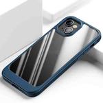 For iPhone 13 Shockproof TPU + PC Protective Case(Navy Blue)