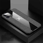 For iPhone 11 XINLI Stitching Cloth Textue Shockproof TPU Protective Case(Grey)