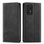 For Samsung Galaxy A52 5G Forwenw F2 Series Magnetic Horizontal Flip Leather Case with Holder & Card Slots & Wallet(Black)