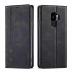 For Samsung Galaxy S9+ Forwenw F2 Series Magnetic Horizontal Flip Leather Case with Holder & Card Slots & Wallet(Black)