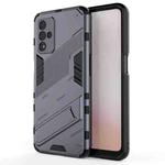 For OPPO A93s 5G Punk Armor 2 in 1 PC + TPU Shockproof Case with Invisible Holder(Grey)