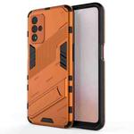 For OPPO A93s 5G Punk Armor 2 in 1 PC + TPU Shockproof Case with Invisible Holder(Orange)