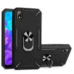 For Huawei Y5 2019 PC + TPU Protective Case with 360 Degrees Rotatable Ring Holder(Black)