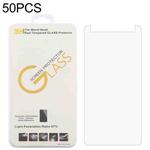 For Nokia C01 Plus 50 PCS 0.26mm 9H 2.5D Tempered Glass Film