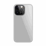 Mutural Jiantou Series Electroplating PC + Frosted TPU Shockproof Protective Case For iPhone 13(Silver)