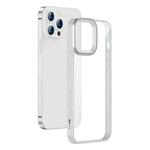 For iPhone 13 Pro Baseus Crystal Phone Case (Light Grey)