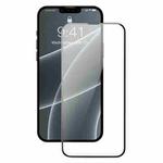Baseus 2 PCS 0.3mm Full-screen and Full-glass Tempered Glass Film For iPhone 13 / 13 Pro(Black)