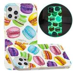 For iPhone 12 Pro Max Luminous TPU Pattern Soft Protective Case(Hamburger)