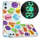 For iPhone 11 Luminous TPU Pattern Soft Protective Case (Hamburger)