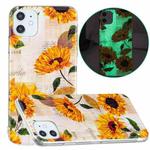 For iPhone 11 Luminous TPU Pattern Soft Protective Case (Sunflower)