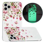 For iPhone 11 Pro Luminous TPU Pattern Soft Protective Case (Cherry Blossoms)