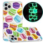For iPhone 11 Pro Luminous TPU Pattern Soft Protective Case (Hamburger)