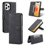 For iPhone 13 Pro AZNS Dream Second Generation Skin Feel PU+TPU Horizontal Flip Leather Case with Holder & Card Slots & Wallet (Black)