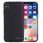 For iPhone 11 Pro Max GEBEI Full-coverage Shockproof Leather Protective Case(Black)