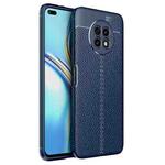 Litchi Texture TPU Shockproof Case For Honor X20(Blue)