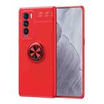 For OPPO Realme GT Explorer Master Metal Ring Holder 360 Degree Rotating TPU Case(Red)