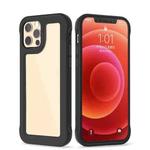 For iPhone 11 Crystal PC + TPU Shockproof Case (Black)