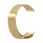 For Samsung Galaxy Watch4 40mm Milanese Watch Band(Gold)