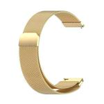 For Samsung Galaxy Watch4 44mm Milanese Watch Band(Gold)