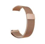 For Samsung Galaxy Watch4 44mm Milanese Watch Band(Rose Gold)