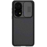 For Huawei P50 NILLKIN Black Mirror Pro Series PC Camshield Full Coverage Dust-proof Scratch Resistant Case(Black)