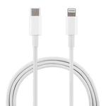 12W 5V/2A USB-C / Type-C to 8 Pin PD Fast Charging Cable for iPhone, iPad, Cable Length: 1m