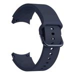 For Samsung Galaxy Watch4 40mm Universal Silicone Colorful Buckle Watch Band(Midnight Blue)