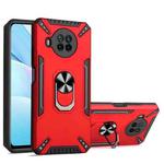 For Xiaomi Redmi Note 9 Pro 5G PC + TPU Protective Case with 360 Degrees Rotatable Ring Holder(Red)