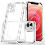 For iPhone 12 Crystal Clear Shockproof PC + TPU Protective Case(Transparent)