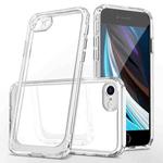 For iPhone SE 2022 / SE 2020 / 8 / 7 Crystal Clear Shockproof PC + TPU Protective Case(Transparent)