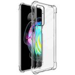 For Motorola Edge 20 IMAK All-inclusive Shockproof Airbag TPU Case with Screen Protector(Transparent)