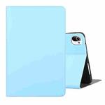 For Xiaomi Pad 5 Voltage Craft Texture TPU Horizontal Flip Protective Case with Holder(Sky Blue)