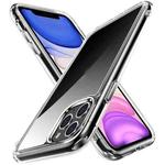For iPhone 11 Pro Max TPU + PC Transparent Shockproof Protective Case 