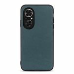 For Honor 50 SE Accurate Hole Sheep Texture Leather Shockproof Case(Green)