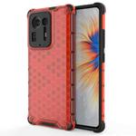 For Xiaomi Mi Mix 4 Shockproof Honeycomb PC + TPU Protective Case(Red)