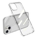 For iPhone 13 mini Shockproof TPU + Single-sided Glass Protective Case (Transparent)