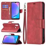 For vivo Y11 / Y15 / Y12 / Y17 Retro Lambskin Texture Pure Color Horizontal Flip PU Leather Case with Holder & Card Slots & Wallet & Lanyard(Red)