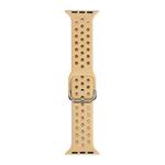 Silicone Watch Band For Apple Watch Ultra 49mm / Series 8&7 45mm / SE 2&6&SE&5&4 44mm / 3&2&1 42mm(Walnut)